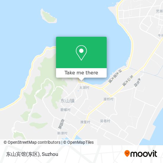 东山宾馆(东区) map