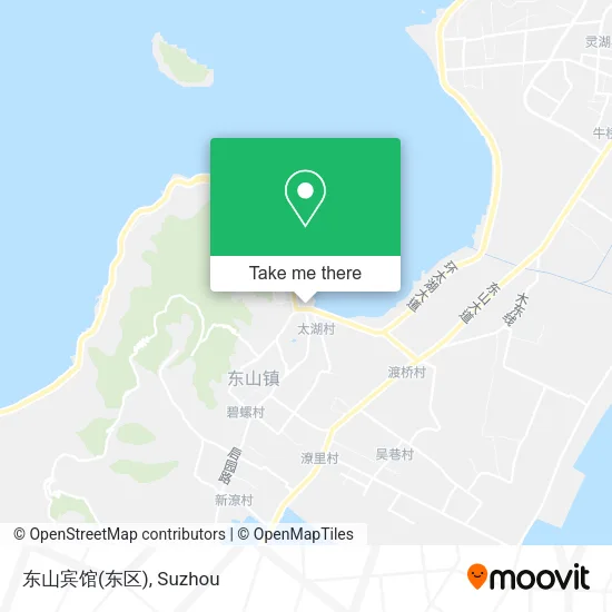 东山宾馆(东区) map
