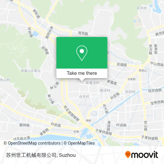 苏州世工机械有限公司 map