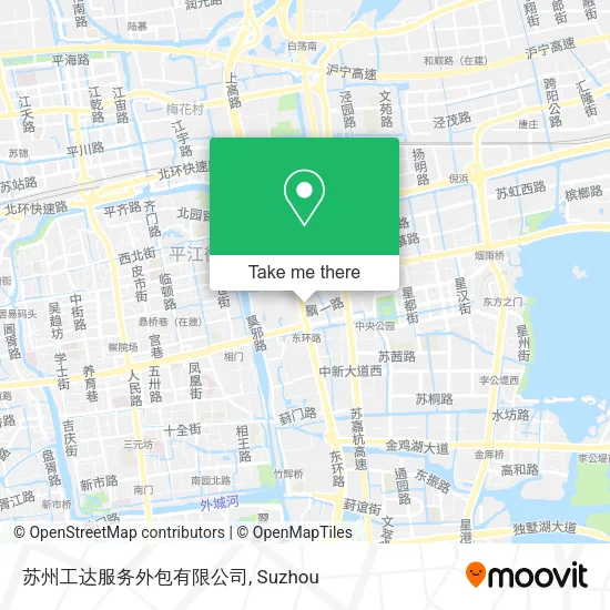 苏州工达服务外包有限公司 map