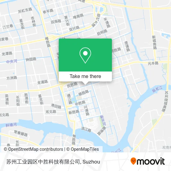 苏州工业园区中胜科技有限公司 map