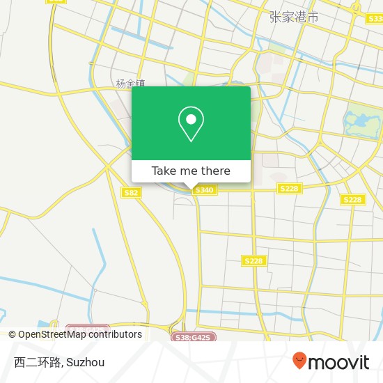 西二环路 map