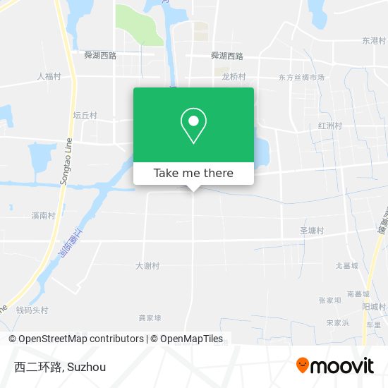 西二环路 map