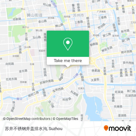 苏井不锈钢井盖排水沟 map