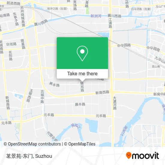 茗景苑-东门 map