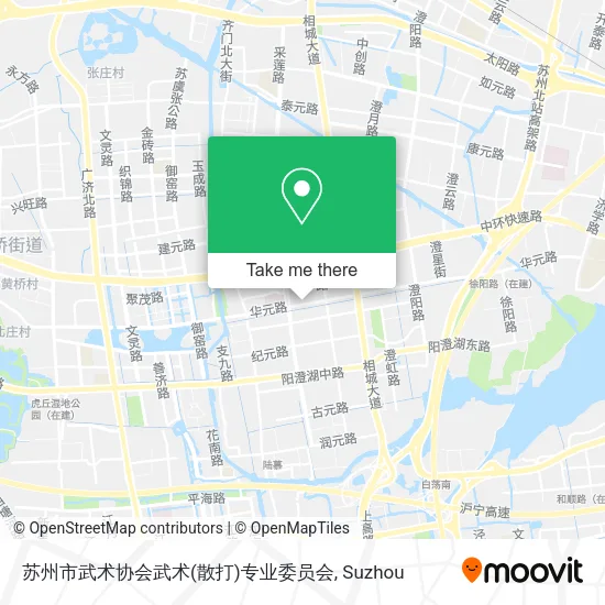 苏州市武术协会武术(散打)专业委员会 map