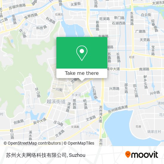 苏州火夫网络科技有限公司 map