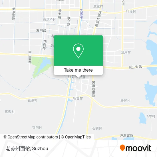 老苏州面馆 map