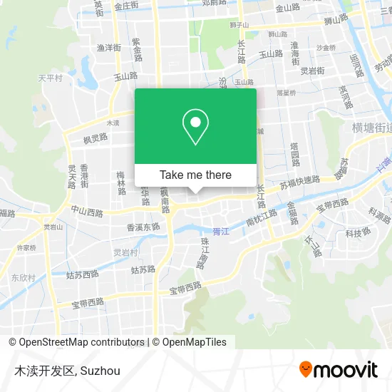 木渎开发区 map
