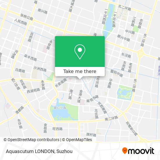 Aquascutum LONDON map