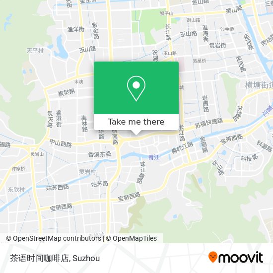 茶语时间咖啡店 map