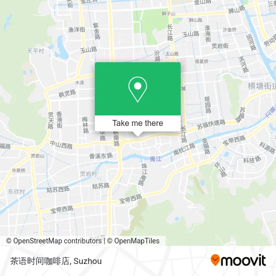 茶语时间咖啡店 map