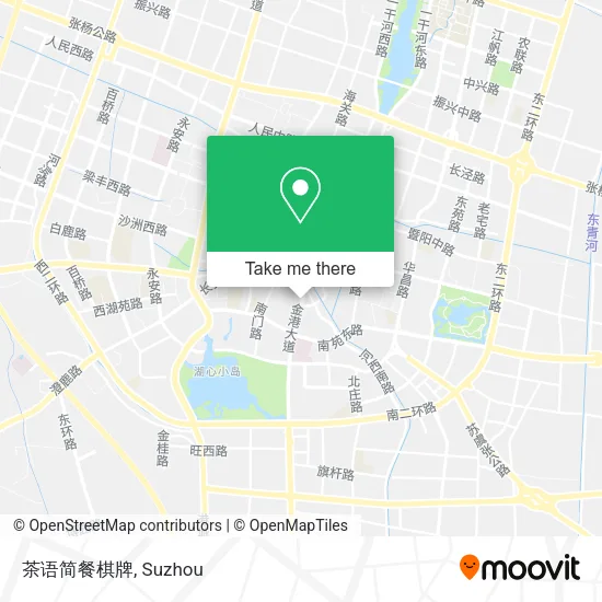 茶语简餐棋牌 map