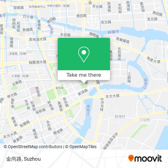 金尚路 map
