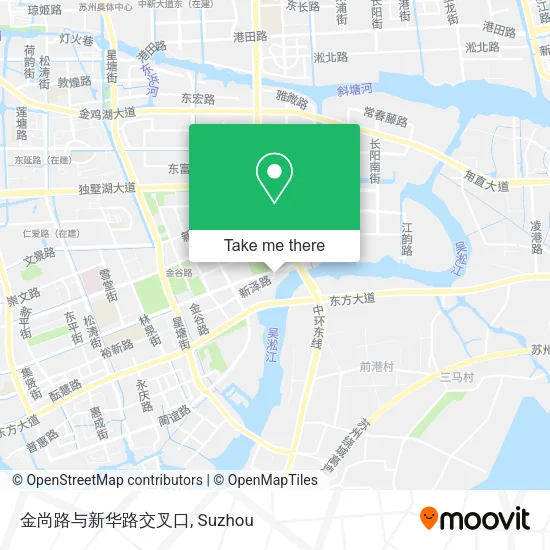 金尚路与新华路交叉口 map
