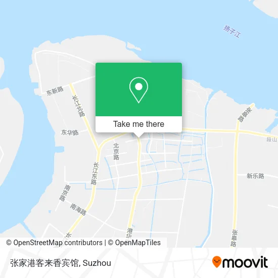 张家港客来香宾馆 map