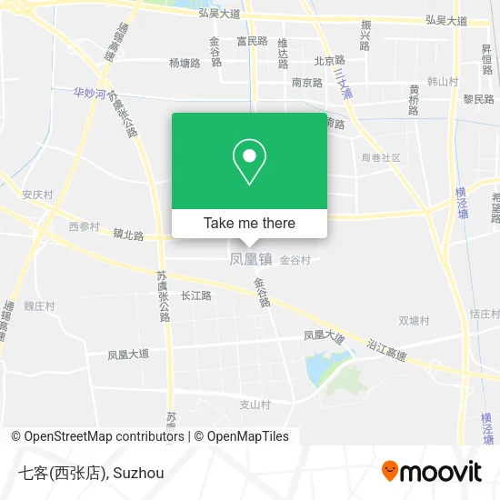 七客(西张店) map