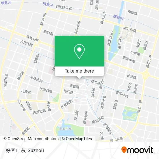 好客山东 map