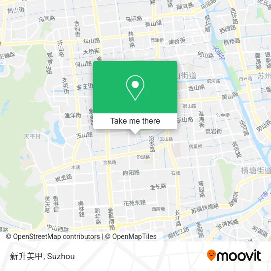 新升美甲 map