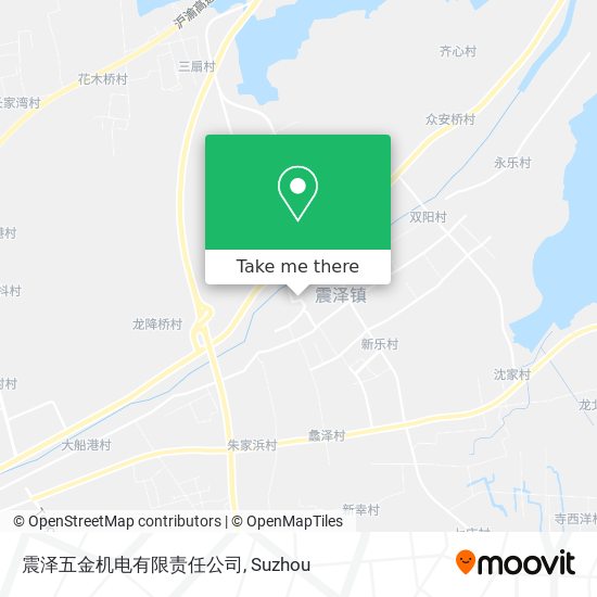 震泽五金机电有限责任公司 map