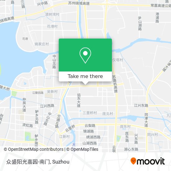 众盛阳光嘉园-南门 map