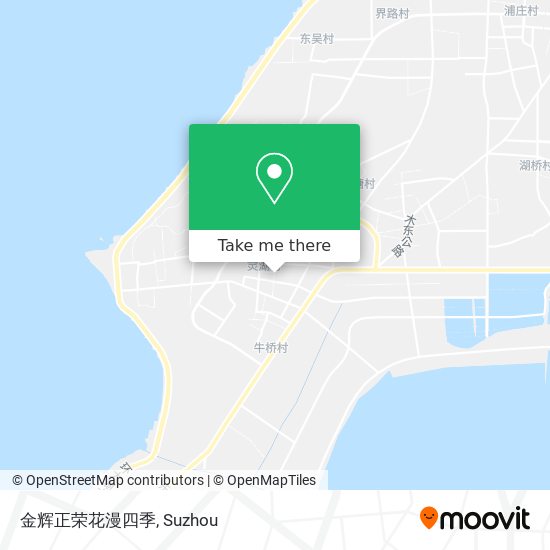 金辉正荣花漫四季 map
