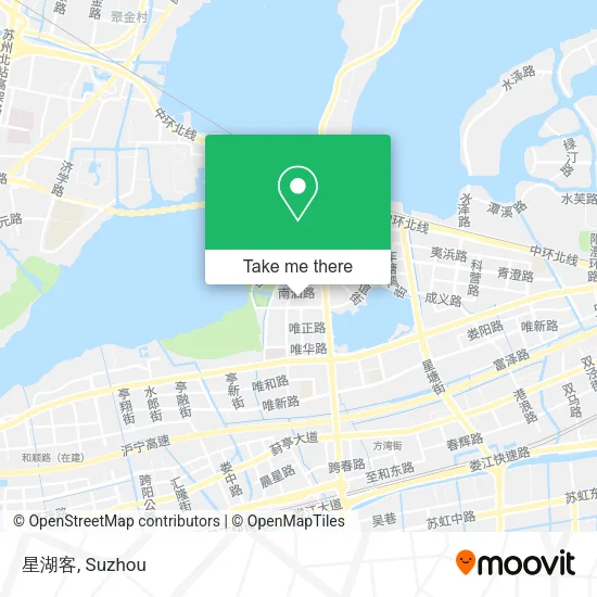 星湖客 map