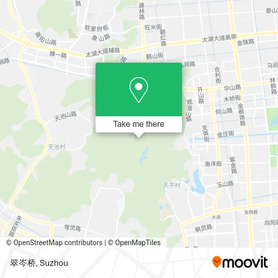 翠岑桥 map