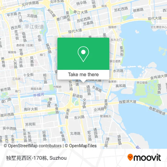 独墅苑西区-170栋 map