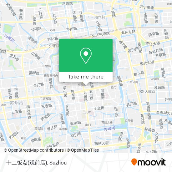 十二饭点(观前店) map