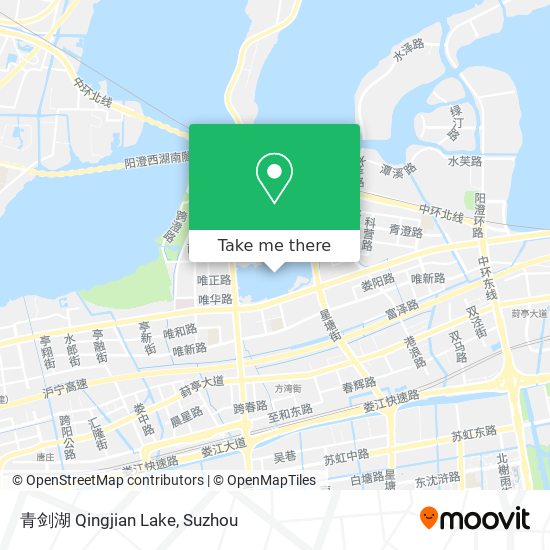 青剑湖 Qingjian Lake map