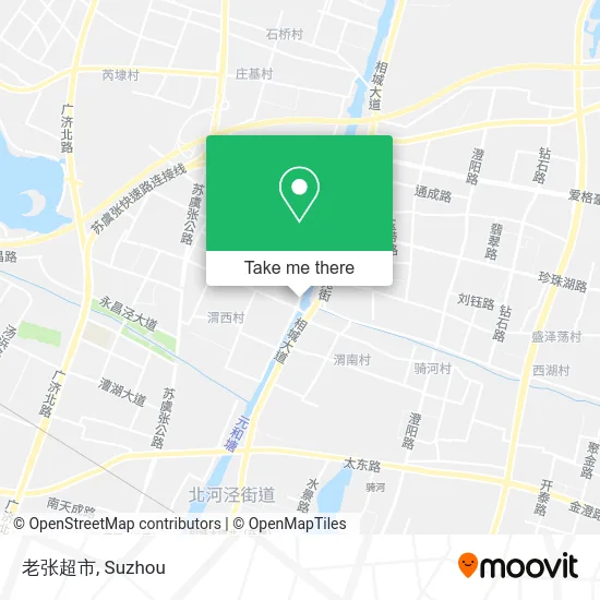 老张超市 map