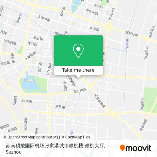 苏南硕放国际机场张家港城市候机楼-候机大厅 map