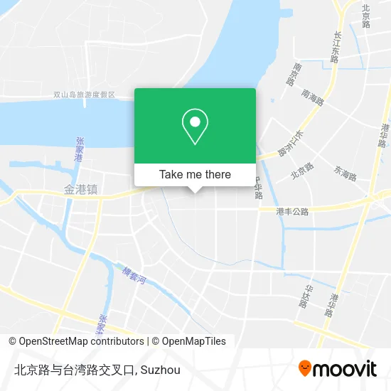 北京路与台湾路交叉口 map