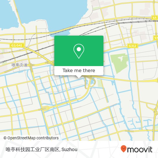 唯亭科技园工业厂区南区 map