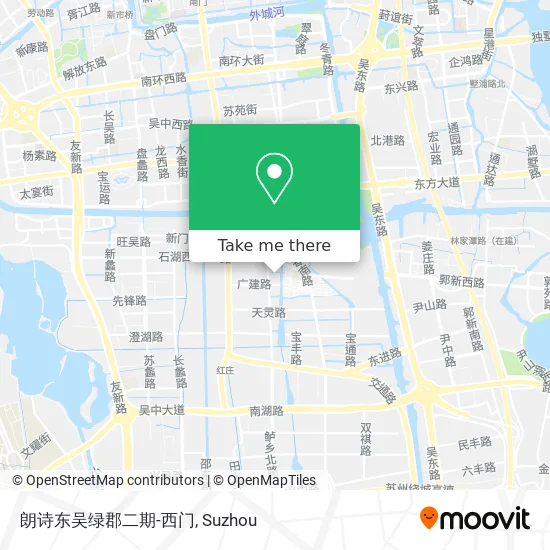 朗诗东吴绿郡二期-西门 map