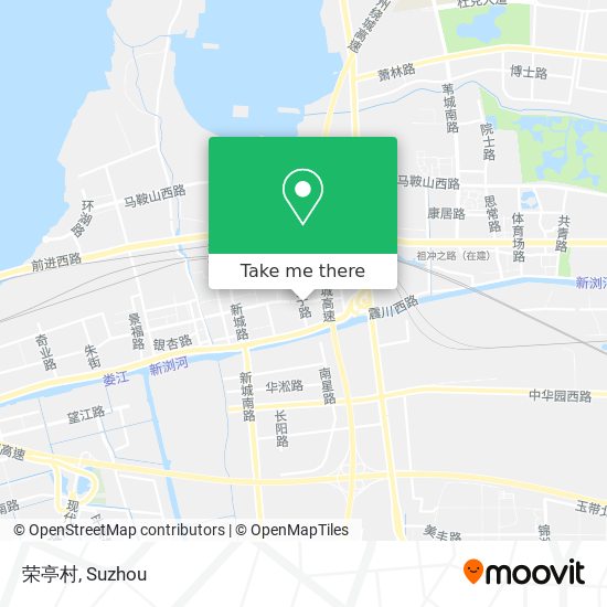 荣亭村 map