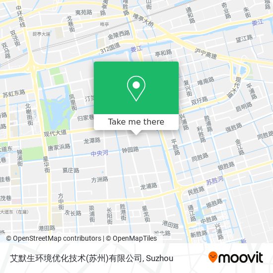 艾默生环境优化技术(苏州)有限公司 map