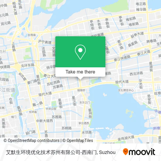 艾默生环境优化技术苏州有限公司-西南门 map