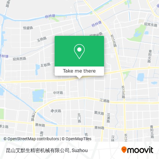 昆山艾默生精密机械有限公司 map