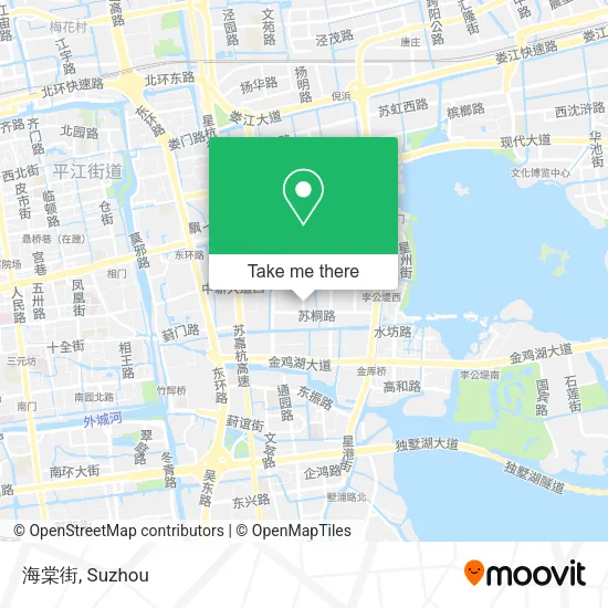 海棠街 map