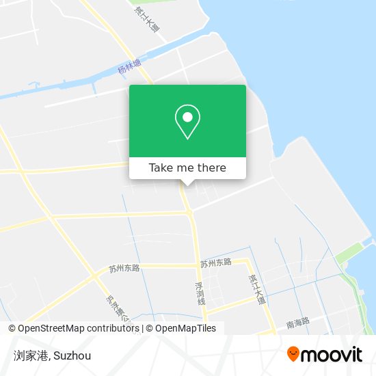 浏家港 map