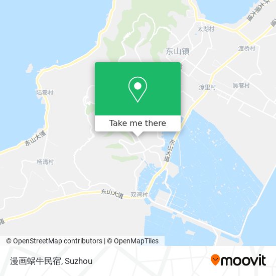 漫画蜗牛民宿 map