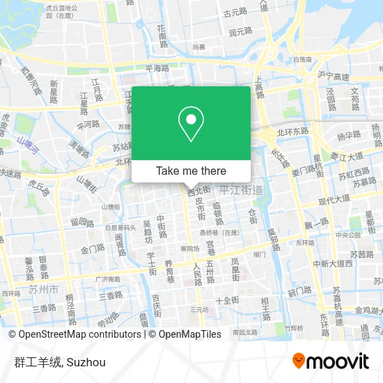 群工羊绒 map