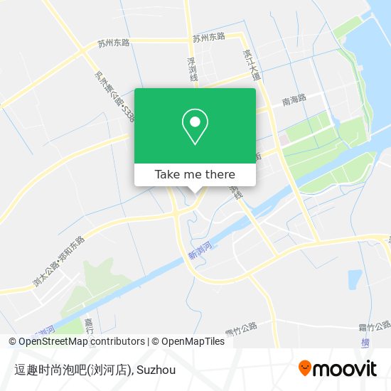 逗趣时尚泡吧(浏河店) map