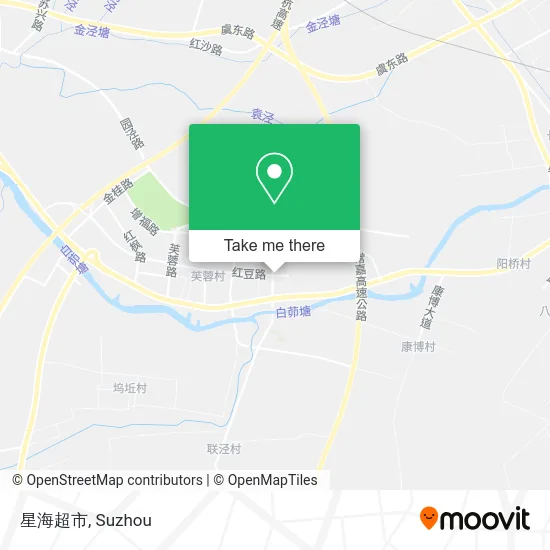 星海超市 map
