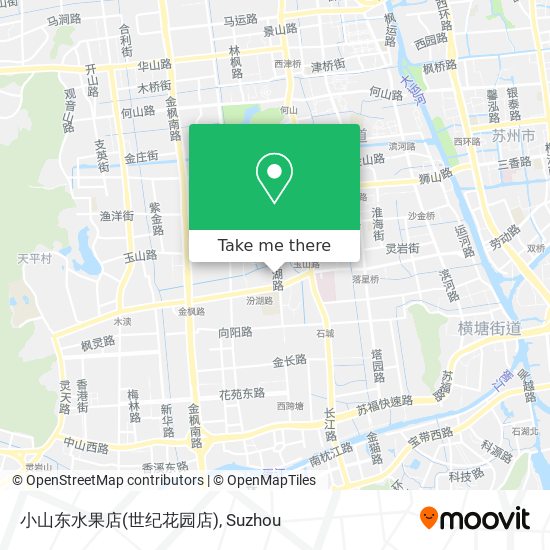 小山东水果店(世纪花园店) map
