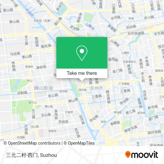 三元二村-西门 map