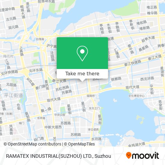 RAMATEX INDUSTRIAL(SUZHOU) LTD. map