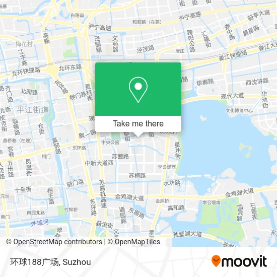 环球188广场 map